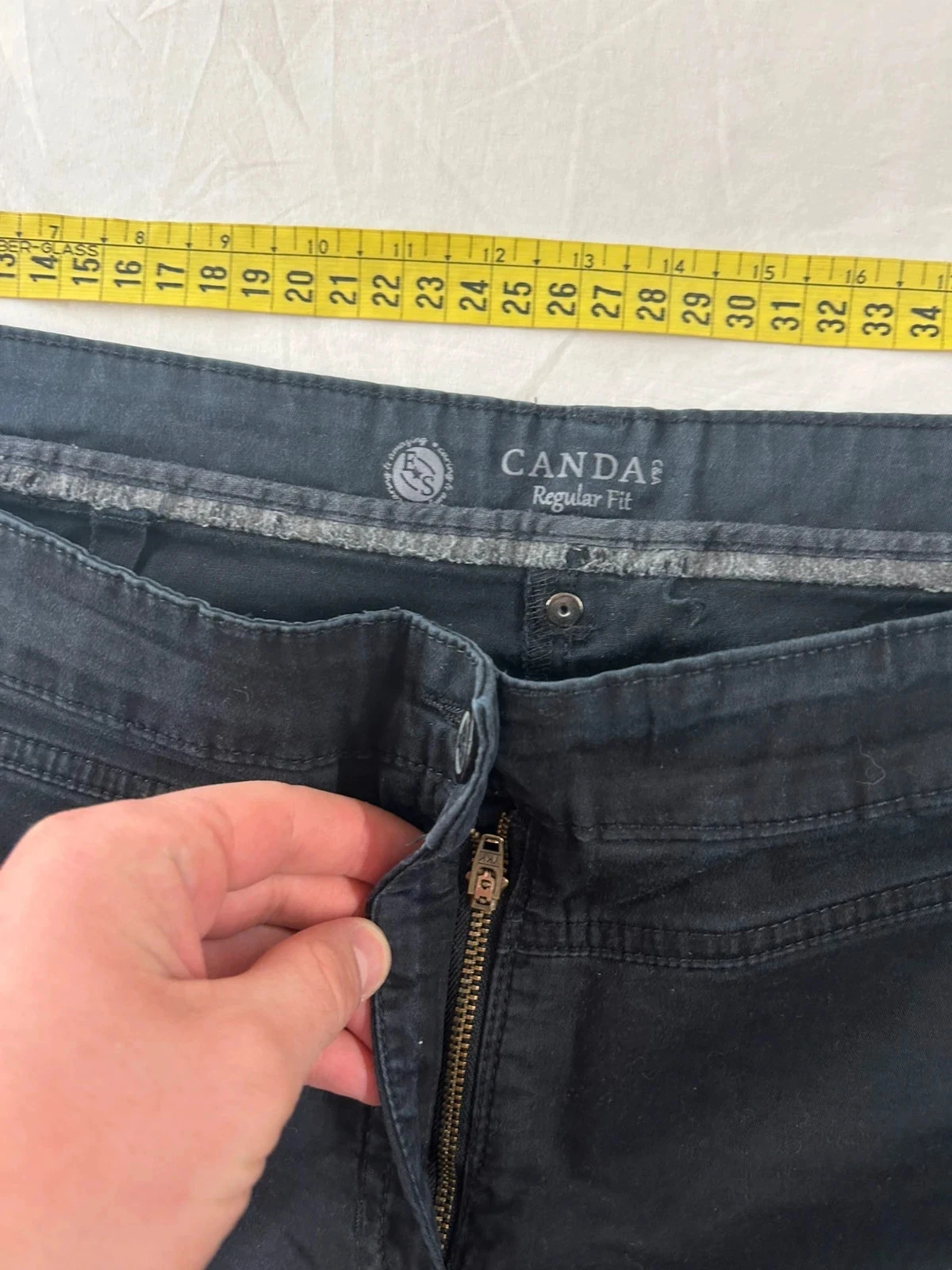 Straight cut black jeans Canda – photo 8